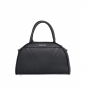 Preview: Henkeltasche als Crossbody Tasche aus Nappaleder Schwarz